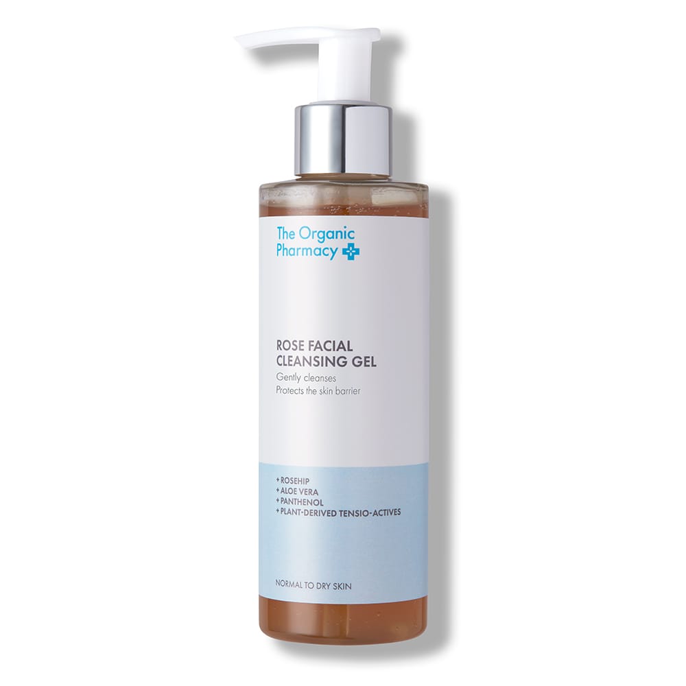 Очищающий, защищающий кожный барьер гель для умывания Rose Facial Cleansing Gel, 200 мл
