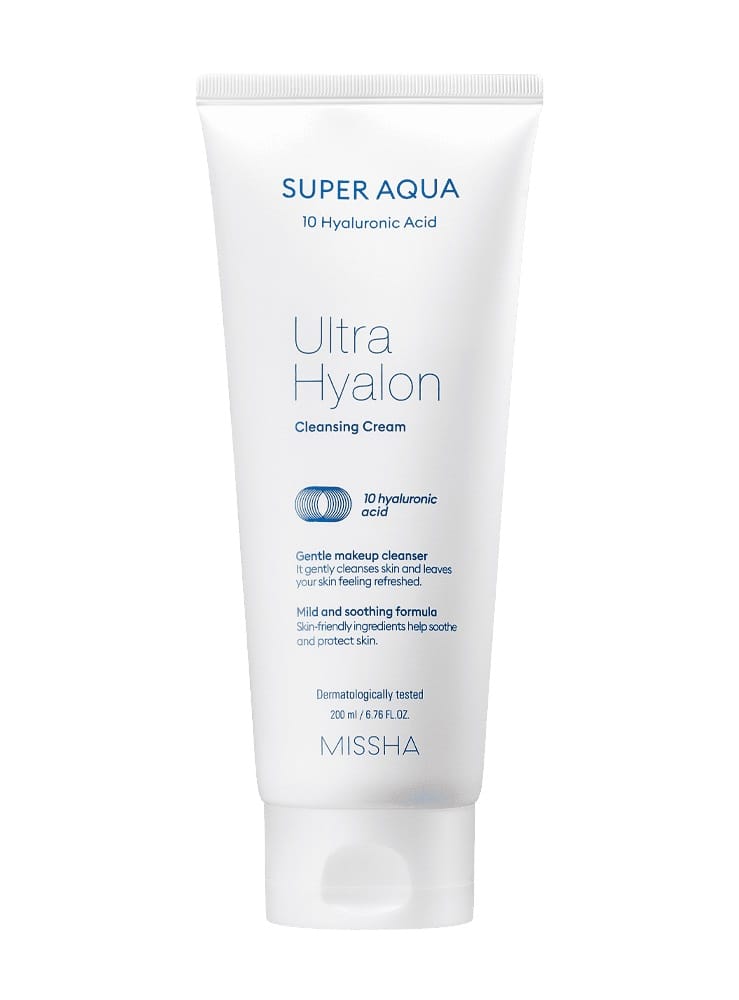 Очищающий крем для лица Missha Super Aqua Ultra Hyalron Cleansing Cream, 200 мл