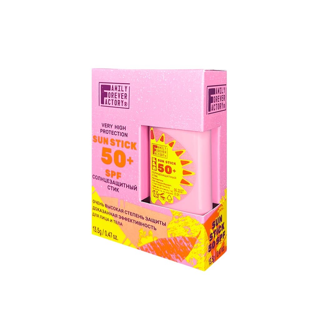 Солнцезащитный стик SPF50 Family Forever Factory - фото 2
