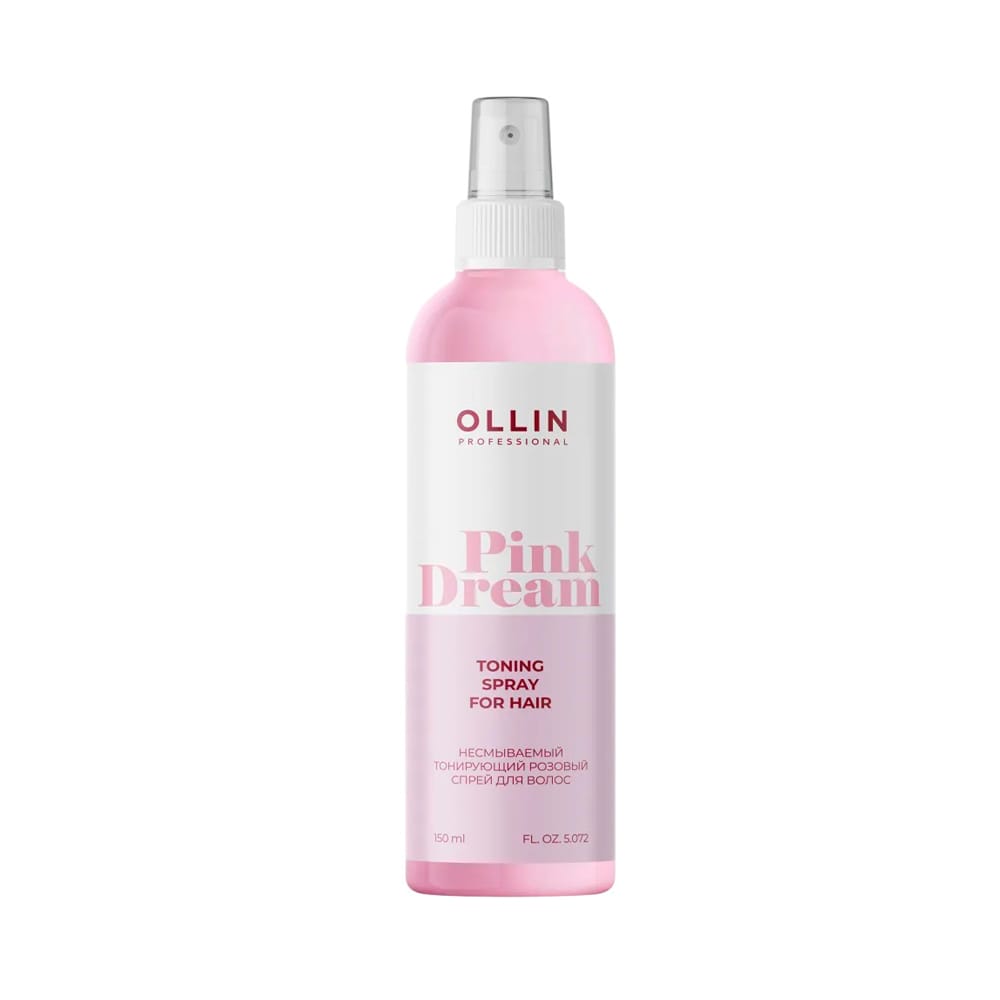 Ollin Professional Pink DreamТонирующий розовый спрей для волос 150мл
