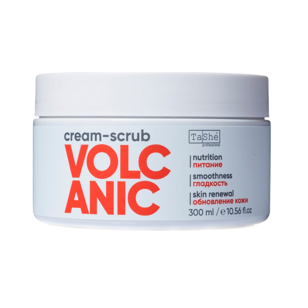 Крем-скраб для тела Tashe professional "Smoothing volcanic cream-scrub", 300 мл