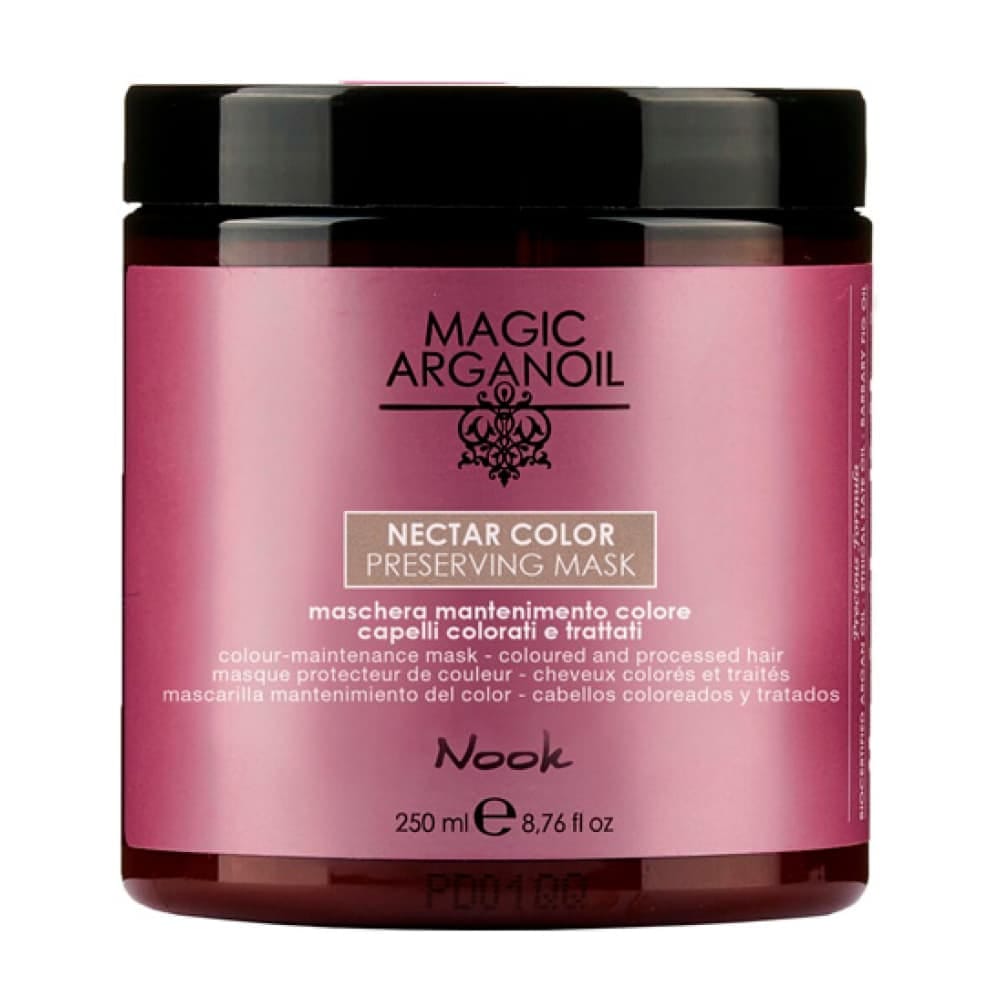 Nook Маска для сохранения цвета окрашенных волос Магия Арганы Nook MAGIC ARGANOIL NECTAR COLOR PRESERVING MASK colour-maintenance mask, 250 мл