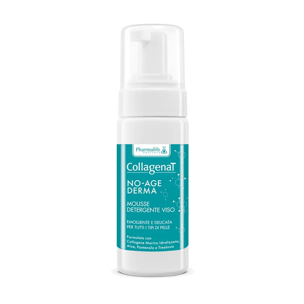 Пенка очищающая с морским коллагеном Pharmalife Research CollagenaT No-Age Derma Mousse Detergente Viso