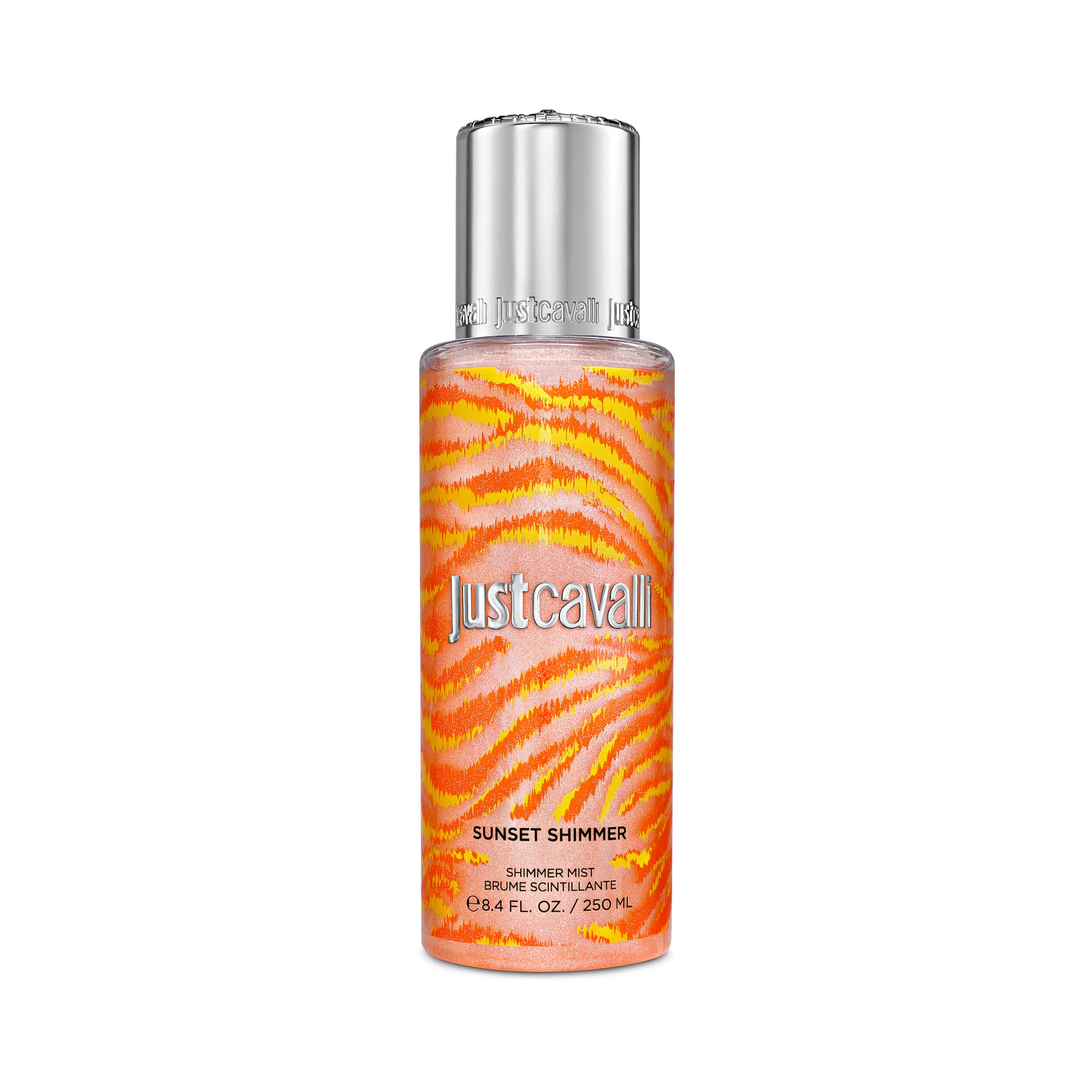 Парфюмированный мист для тела с эффектом мерцания Just Cavalli Sunset Shimmer, 250 мл