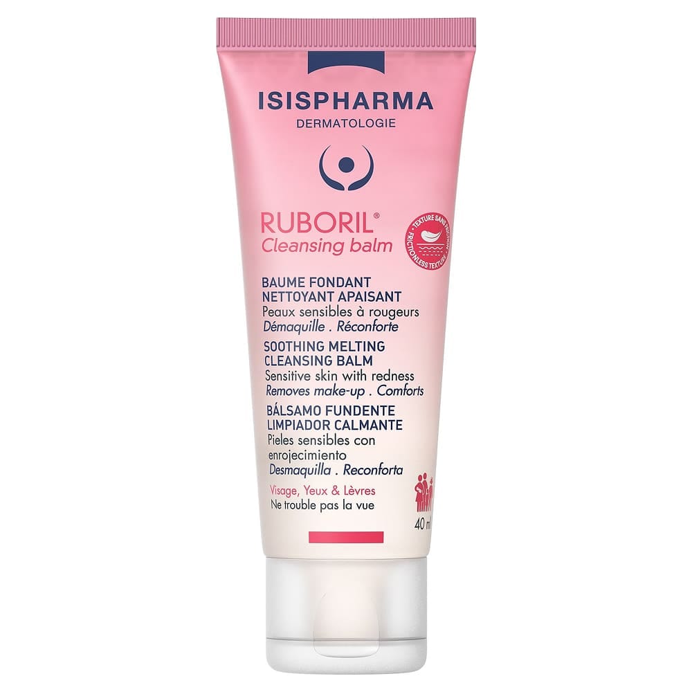 Isispharma Ruboril Набор для чувствительной кожи: тонирующий крем SPF 50+, 40 мл + гидрофильный очищающий гель, 40 мл - фото 3