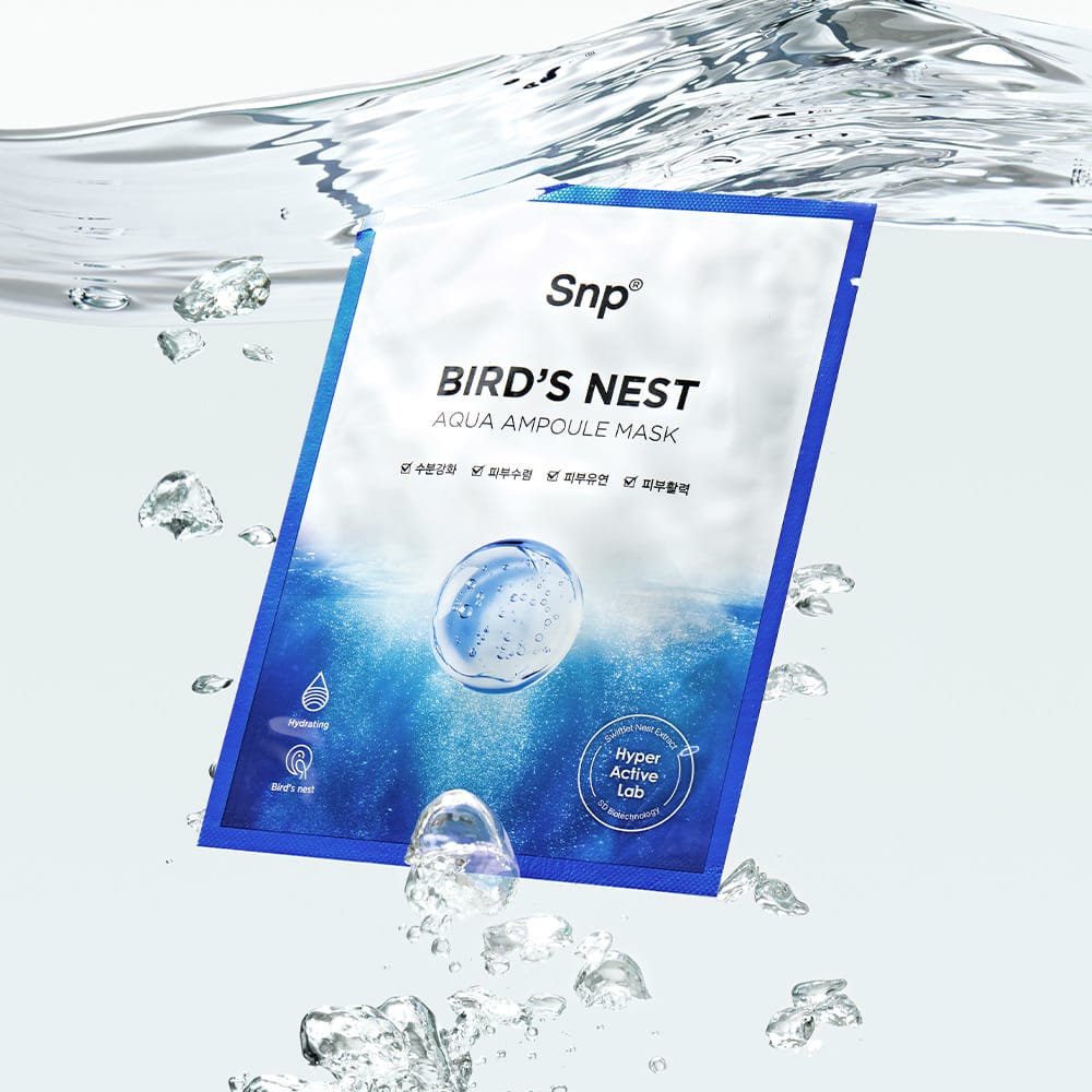 Bird's Nest Aqua Маска тканевая для лица с экстрактом гнезда ласточки увлажняющая,успокаивающая, 25 мл - фото 4