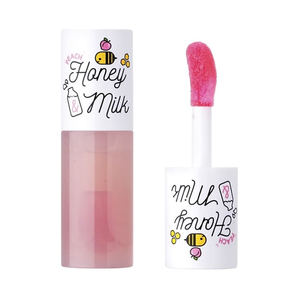 A'Pieu Масло для губ Honey & Milk Lip Oil Light (Peach), 5 г - фото 2