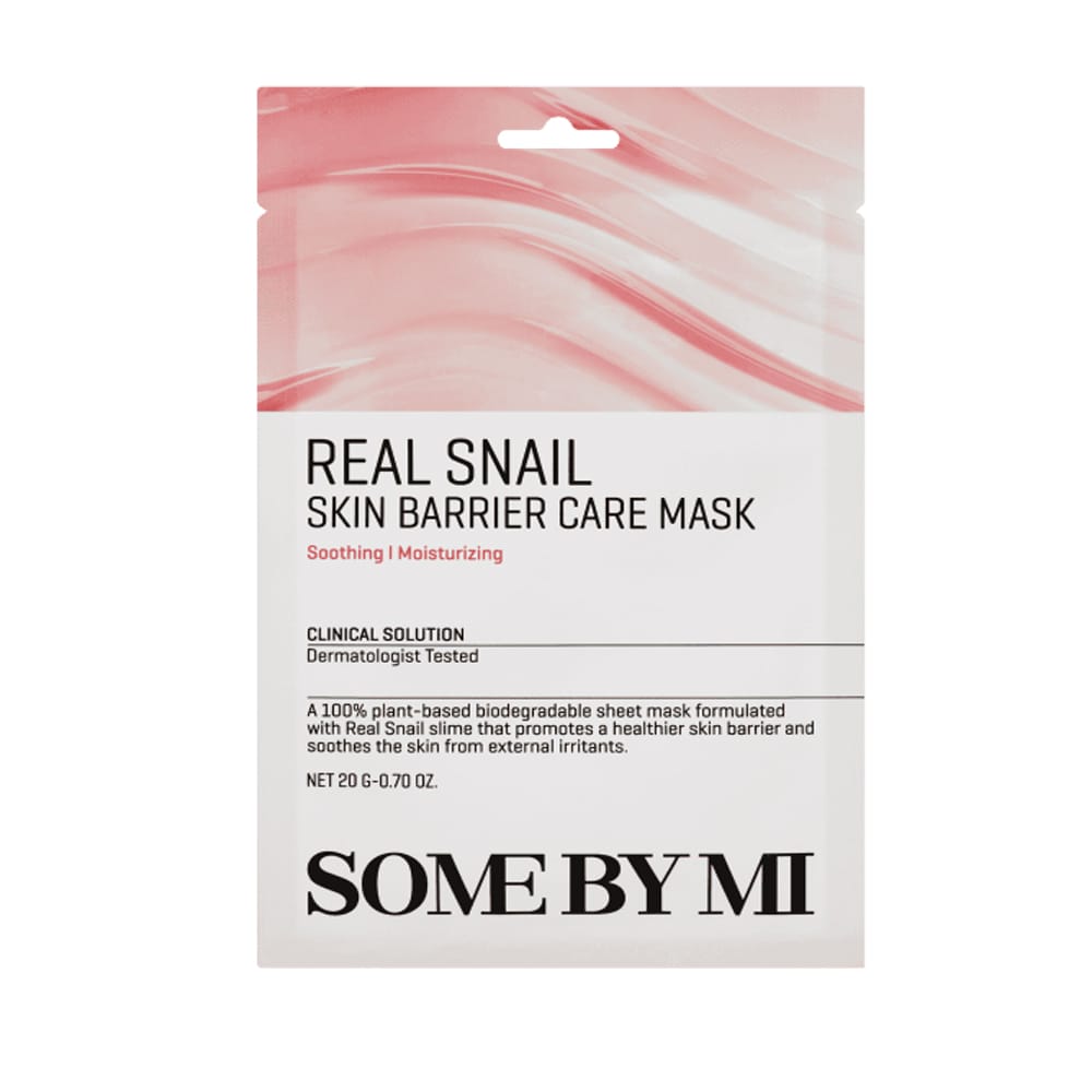Успокаивающая, увлажняющая тканевая маска для лица Real Snail Skin Barrier Care Mask, 20 г