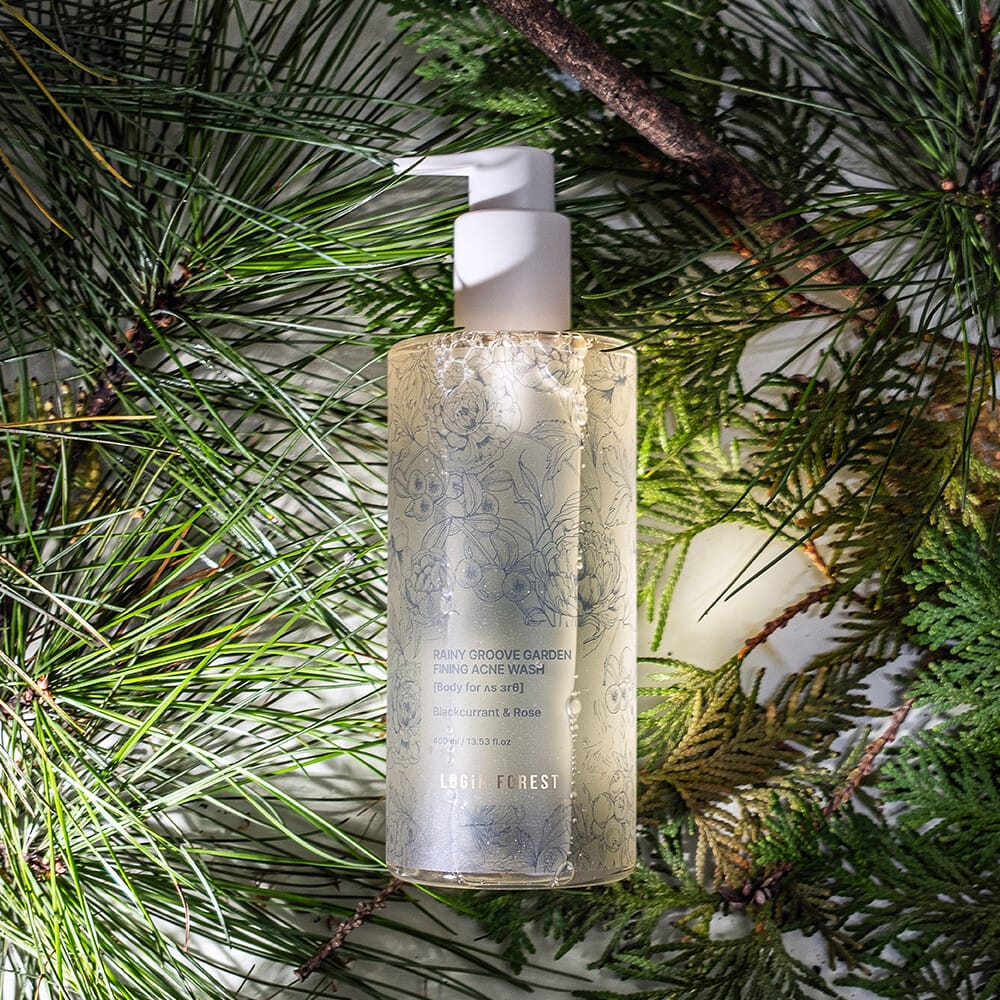 Гель для душа успокаивающий, очищающий для проблемной кожи Login Forest Rainy Groove Garden Fining Acne Wash, 400 мл - фото 3
