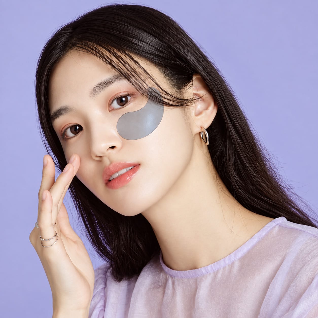 Увлажняющие, коллагеновые гидрогелевые патчи для кожи вокруг глаз Tenzero Moisture Collagen Hydrogel Eye Patch, 90 г - фото 4