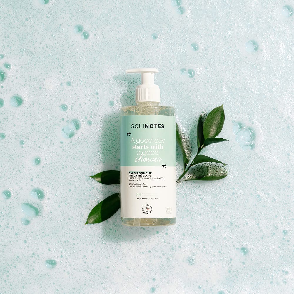 Гель для душа с ароматом белого чая Solinotes White Tea Shower Gel, 1л - фото 2
