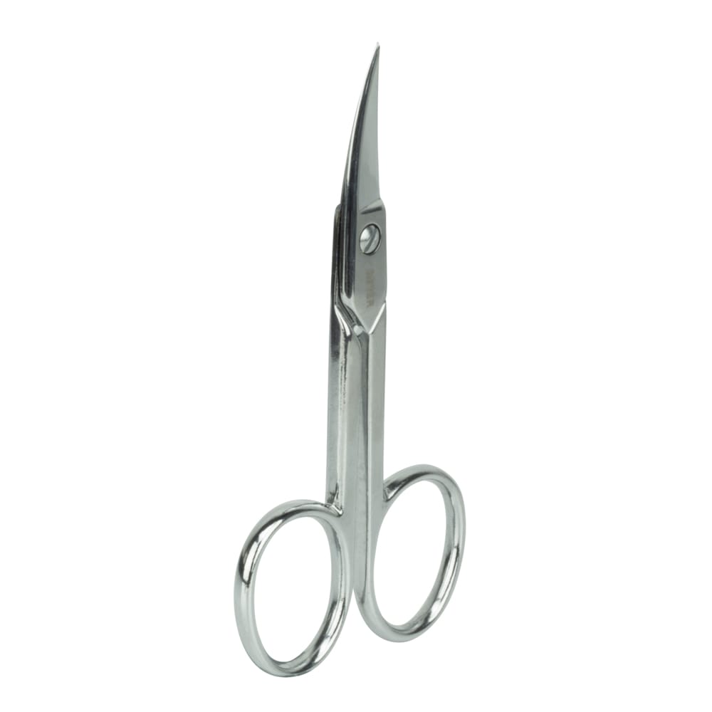 Ножницы маникюрные Chromeplated Manicure Scissors, Curved Tip - фото 2