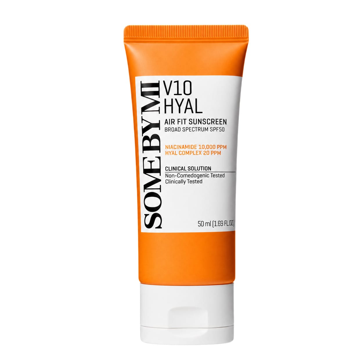 Солнцезащитный крем для лица SPF50 V10 Hyal Airfit Sunscreen, 50 мл