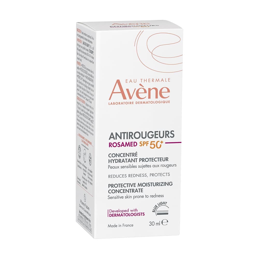 Avene Antirougeurs Rosamed SPF 50+  Защитный увлаж концентрат для кожи, склонной к покраснениям, 30 мл - фото 3