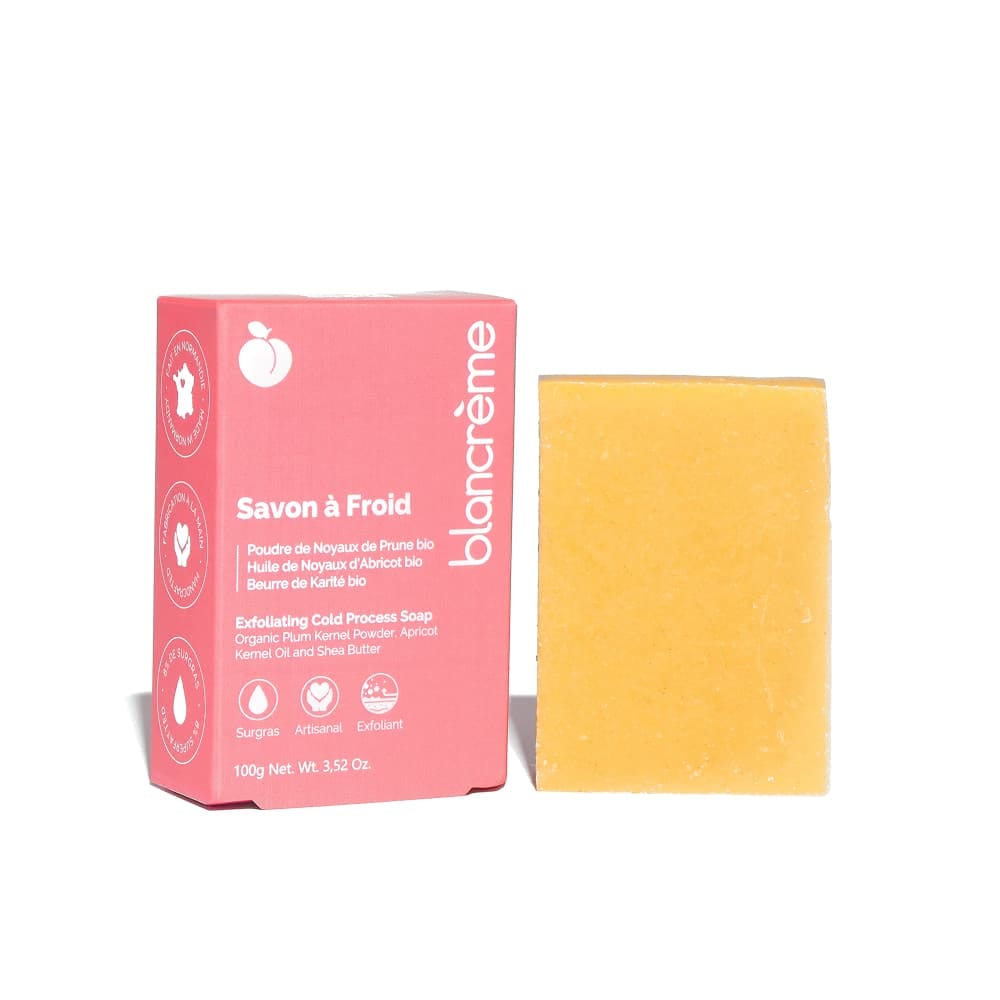 Мыло туалетное твёрдое отшелушивающее Персик Savon à Froid, 100 г