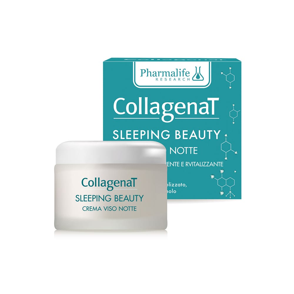 Pharmalife Reserch CollagenaT Sleeping beauty Night Face Cream Крем ночной питательный, восстанавливающий с морским коллагеном и ретинолом