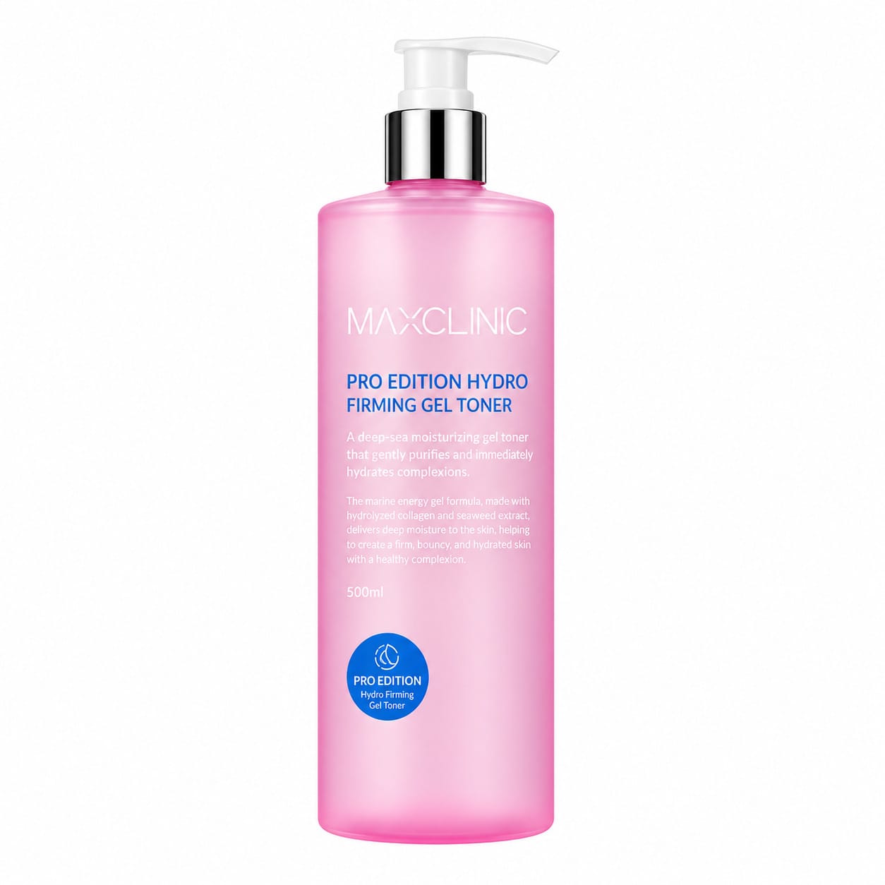 Гель-тонер укрепляющий для восстановления водного баланса Pro-Edition Hydro Firming Gel Toner, 500 мл