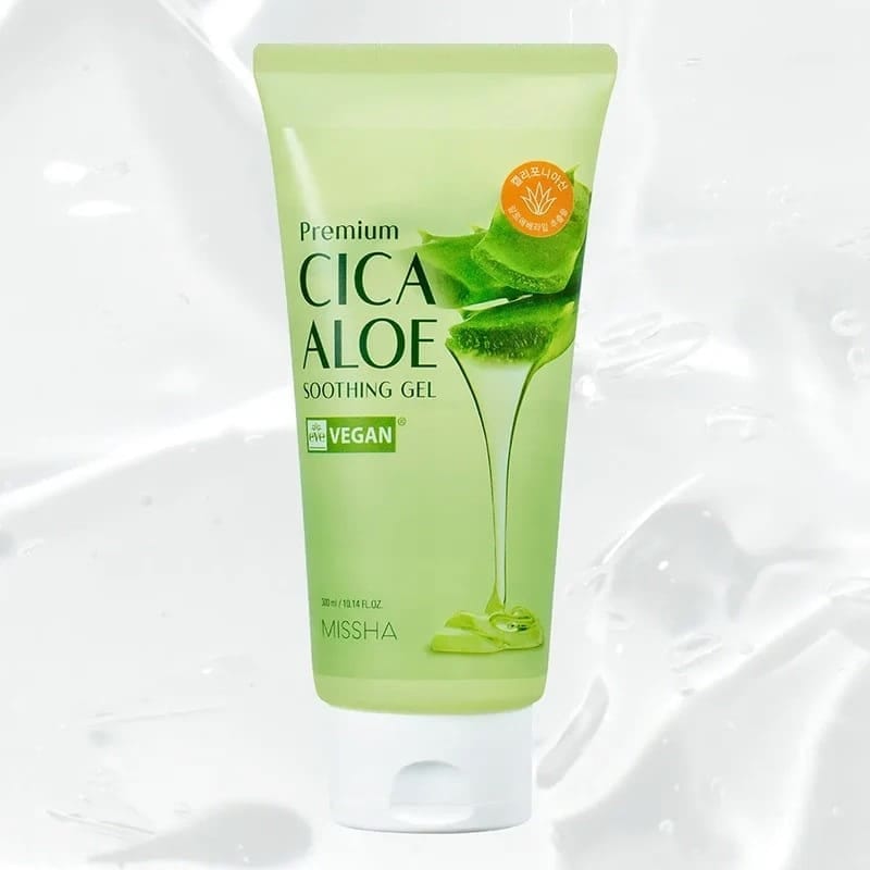 Missha Успокаивающий гель для тела Premium Cica  Aloe Soothing Gel - фото 2