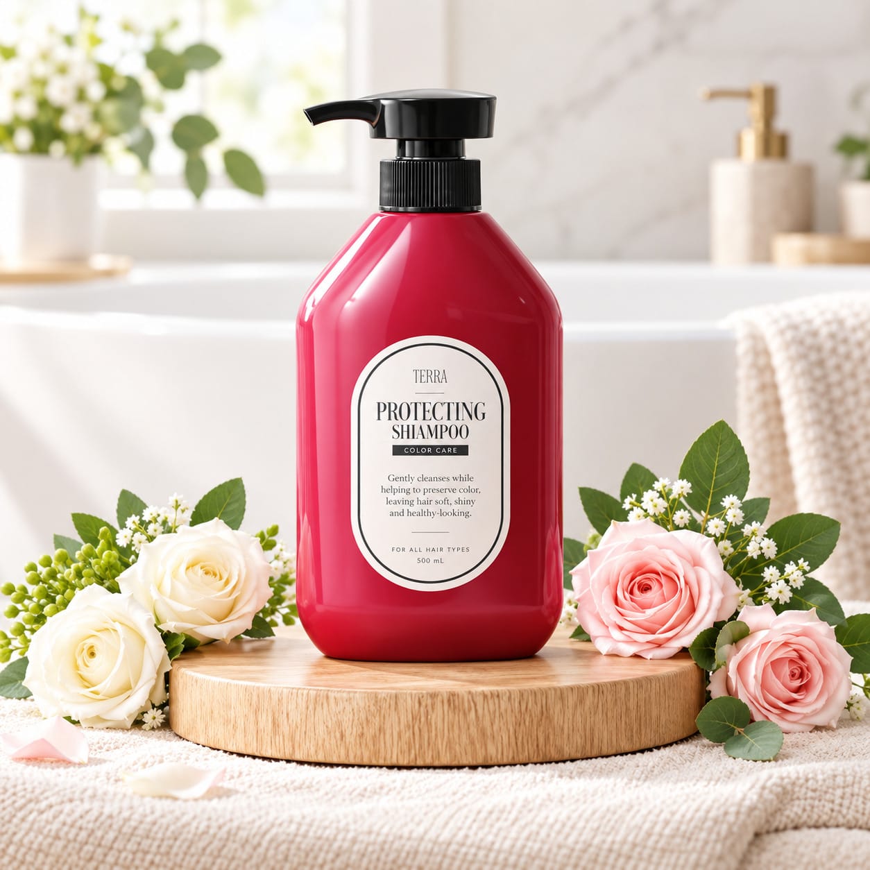 Шампунь для защиты и восстановления поврежденных волос Tenzero Hair Protecting Shampoo, 500 мл - фото 3