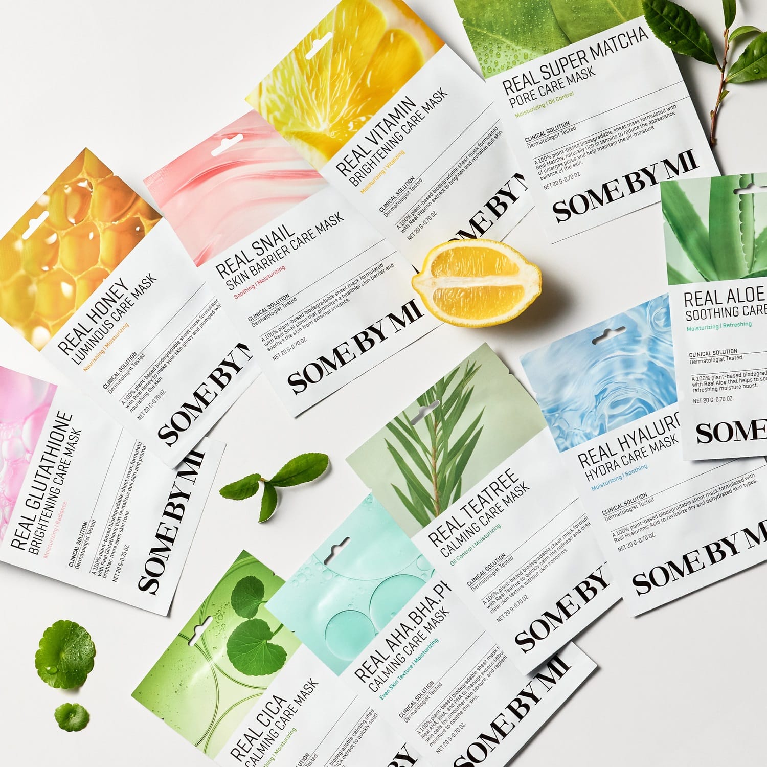 Увлажняющая тканевая маска для сияния кожи лица Real Glutathione Brightening Care Mask, 20 г - фото 4