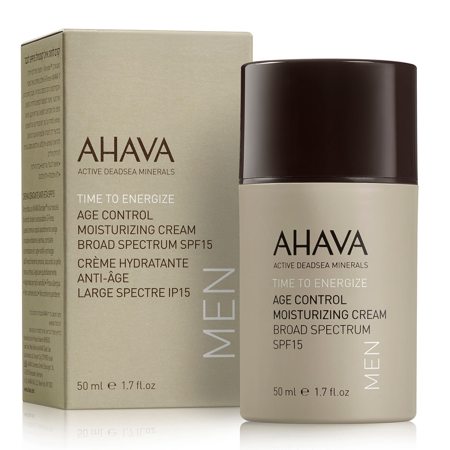 Антивозрастной увлажняющий мужской крем для лица SPF 15 Men Age Control Moisturizing Cream, 50 мл