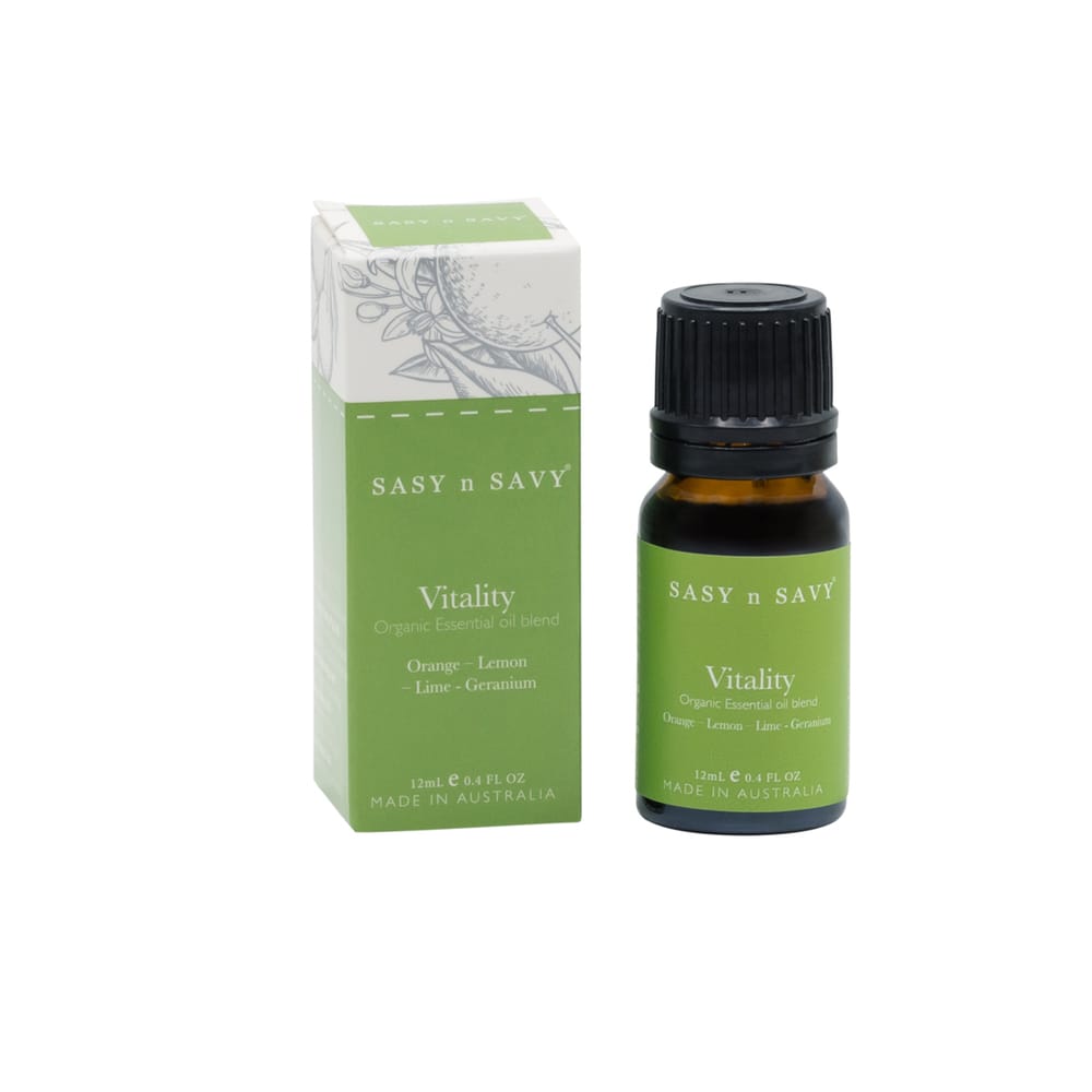 Смесь эфирных масел (сладкого апельсина, лимонного, лайма, гераниевого) Vitality Organic  Essential Oil Blend, 12 мл - фото 2