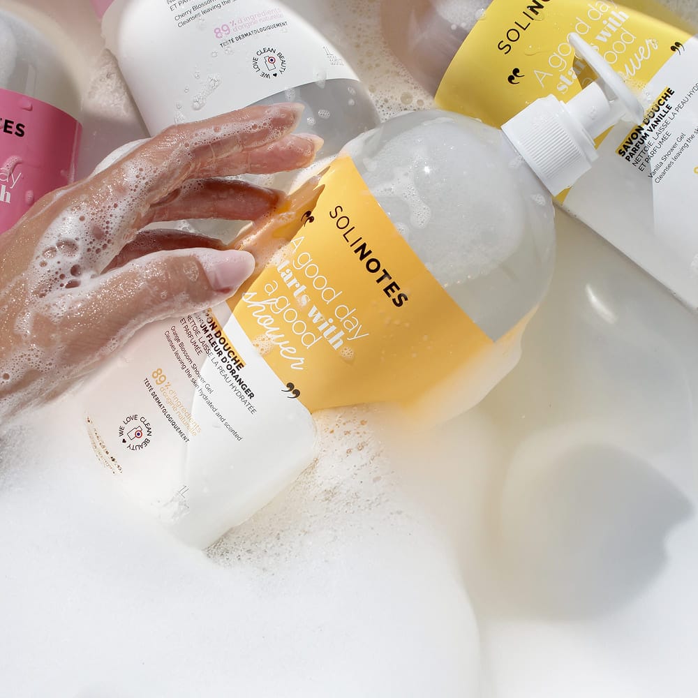 Гель для душа с ароматом цветков апельсина Solinotes Orange Blossom Shower Gel, 1л - фото 4