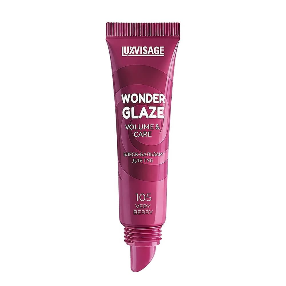 Блеск-бальзам для губ Luxvisage Wonder Glaze Volume & Care, 12 г - фото 2