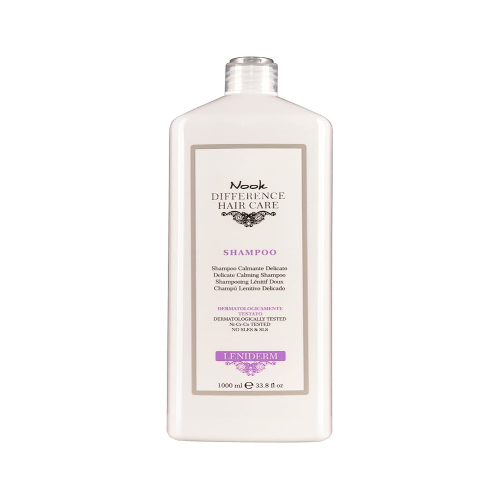 Шампунь деликатный смягчающий для волос Nook Difference Hair Care Leniderm delicate soothing shampoo