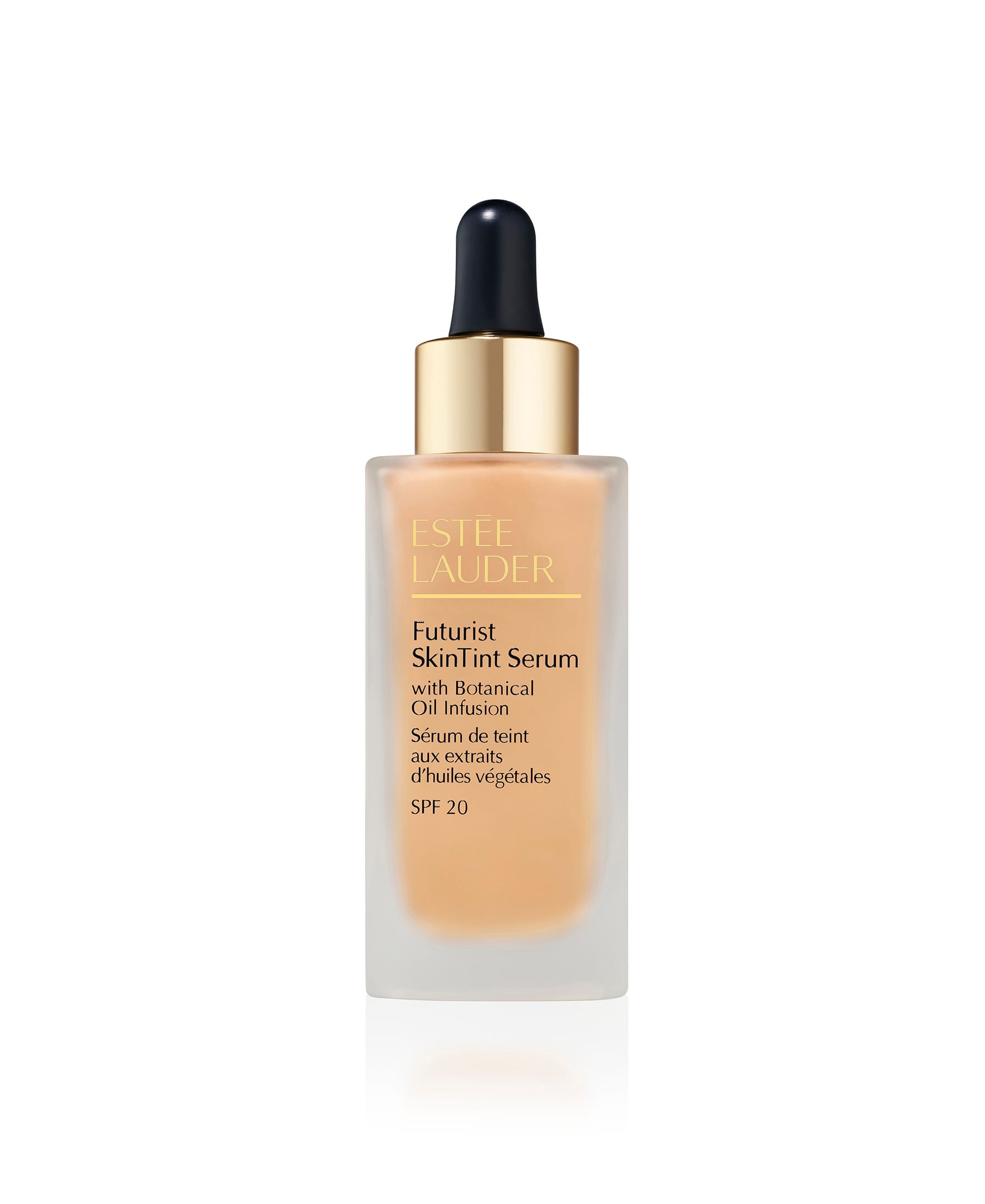 Ухаживающий тональный флюид SPF20 Estee Lauder Futurist SkinTint Serum with Botanical Oil Infusion SPF 20