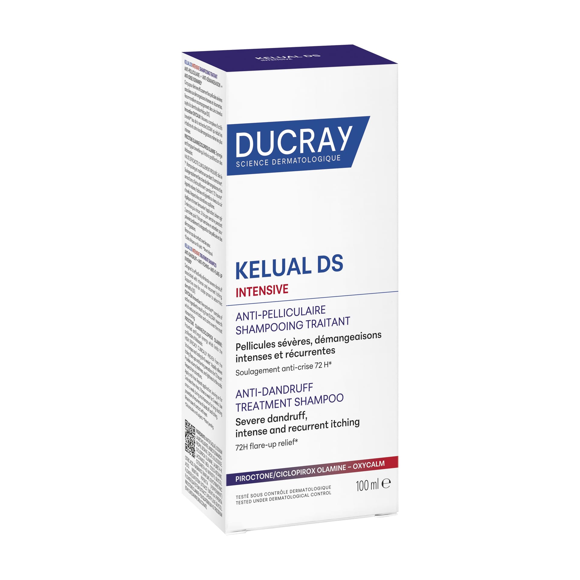 Ducray Kelual Ds Intensive Шампунь против тяжелых состояний перхоти, 100 мл - фото 3