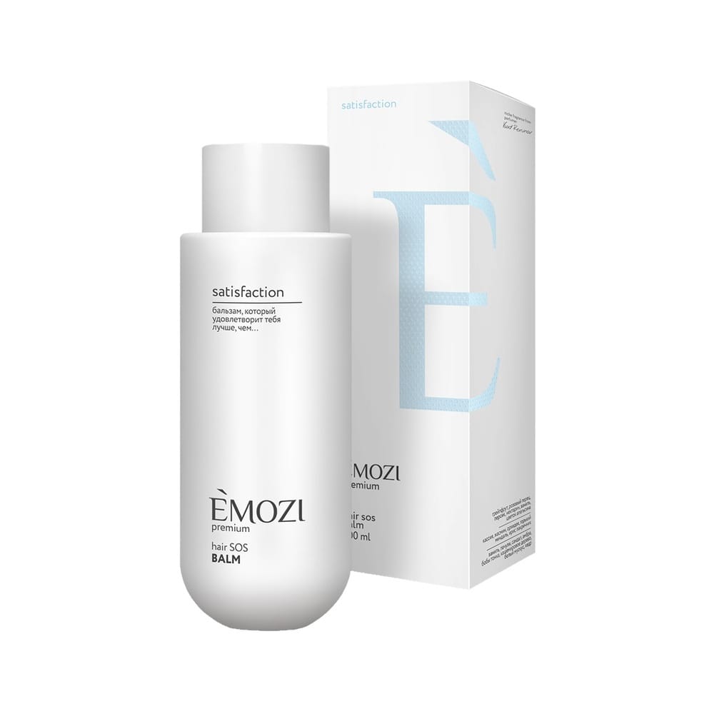 Бальзам для поврежденных и сухих волос Emozi Premium "Satisfaction" Hair Sos Balm, 400 мл - фото 2