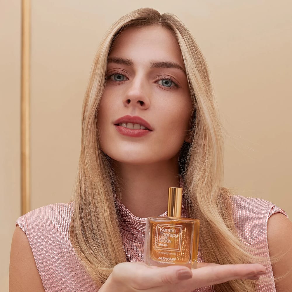 Alfaparf Milano Keratin Therapy Lisse Design Масло для волос 50мл - фото 5