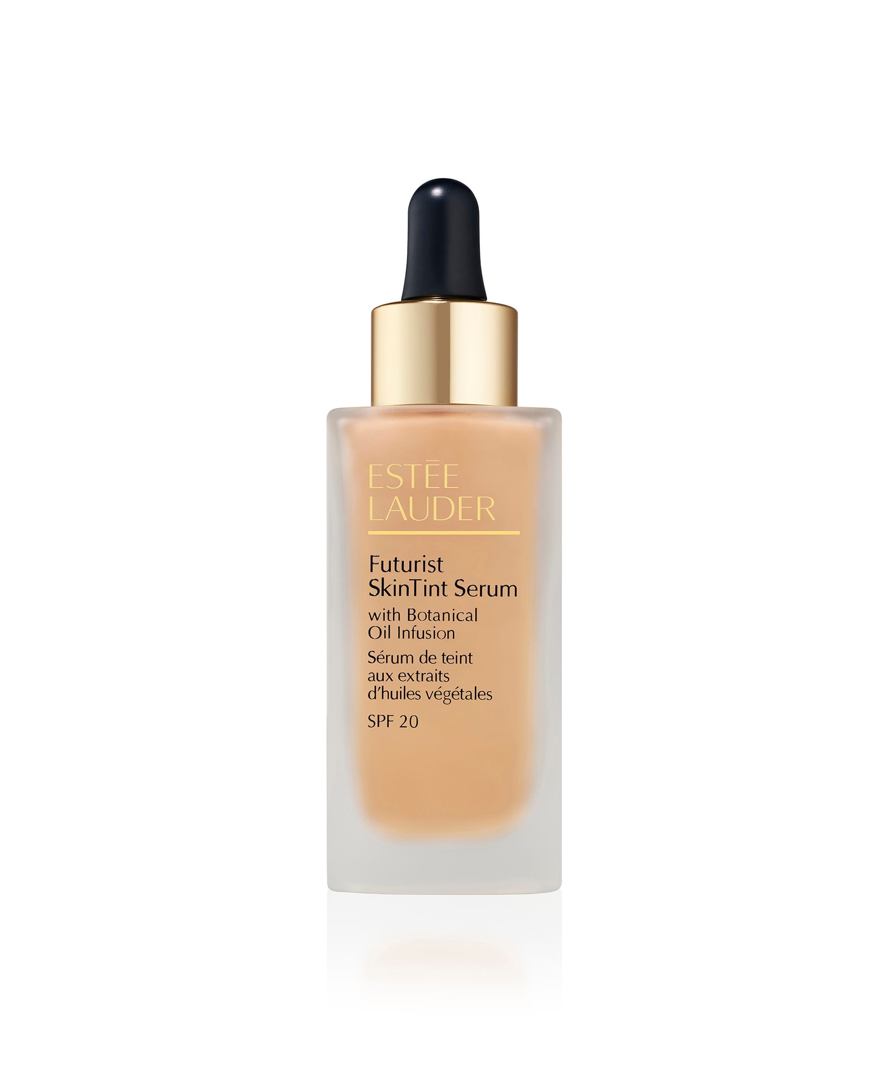 Ухаживающий тональный флюид SPF20 Estee Lauder Futurist SkinTint Serum with Botanical Oil Infusion SPF 20