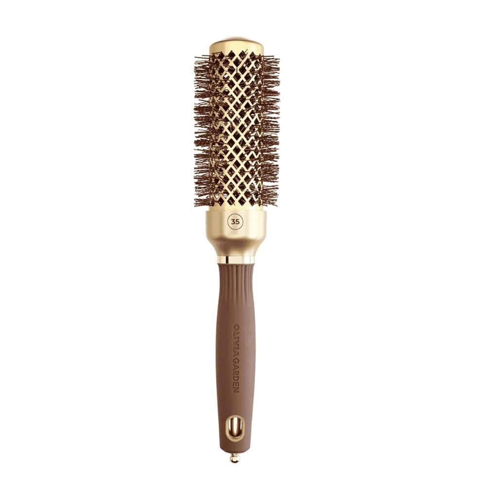 Термобрашинг Expert Blowout Shine Wavy Bristles Gold&Brown