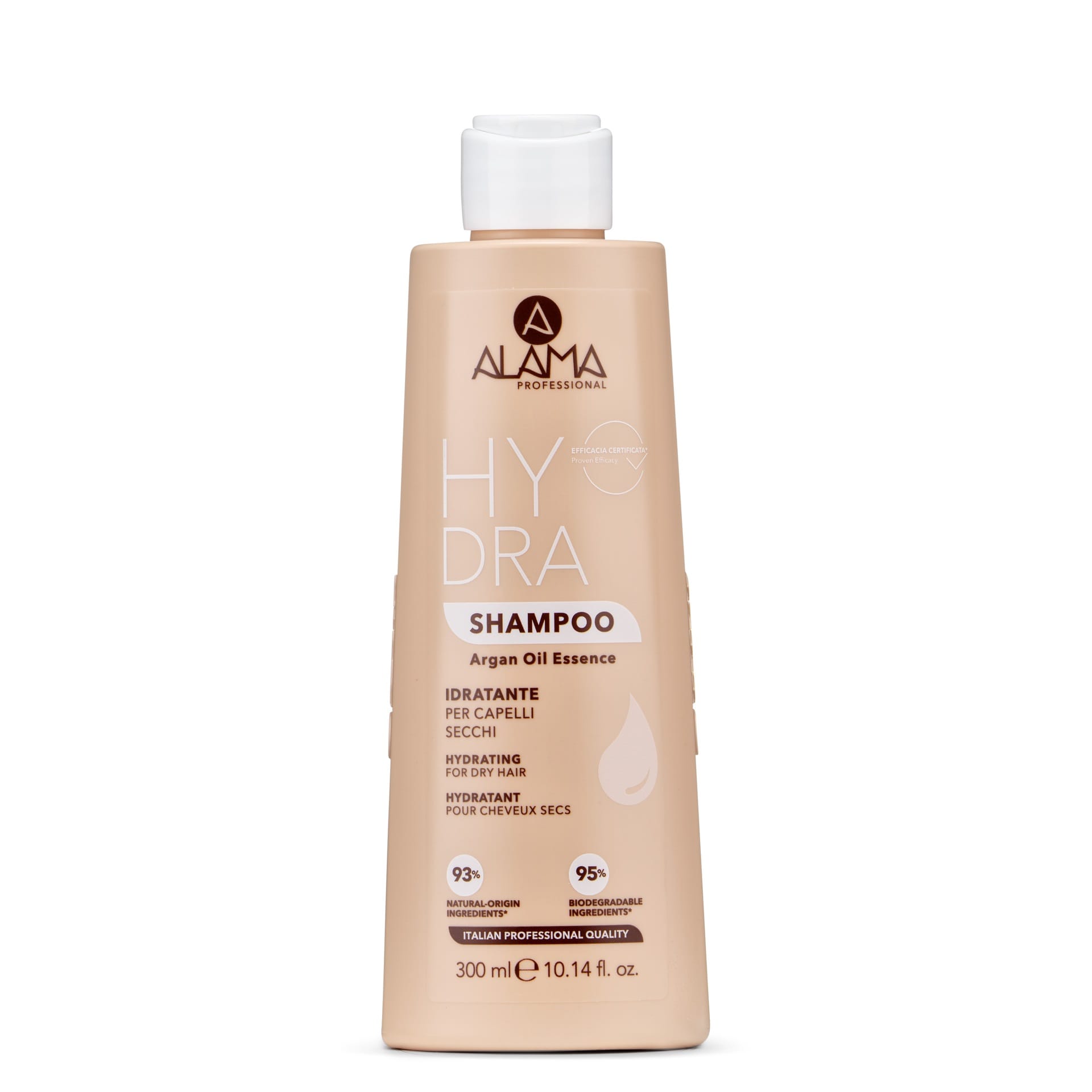 Набор (Шампунь увлажняющий Alama Hydra Shampoo, 300 мл+Кондиционер для волос увлажняющий Alama Hydra Conditioner, 300 мл+Масло для волос увлажняющее Alama Hydra Elisir Oil, 50 мл) - фото 4