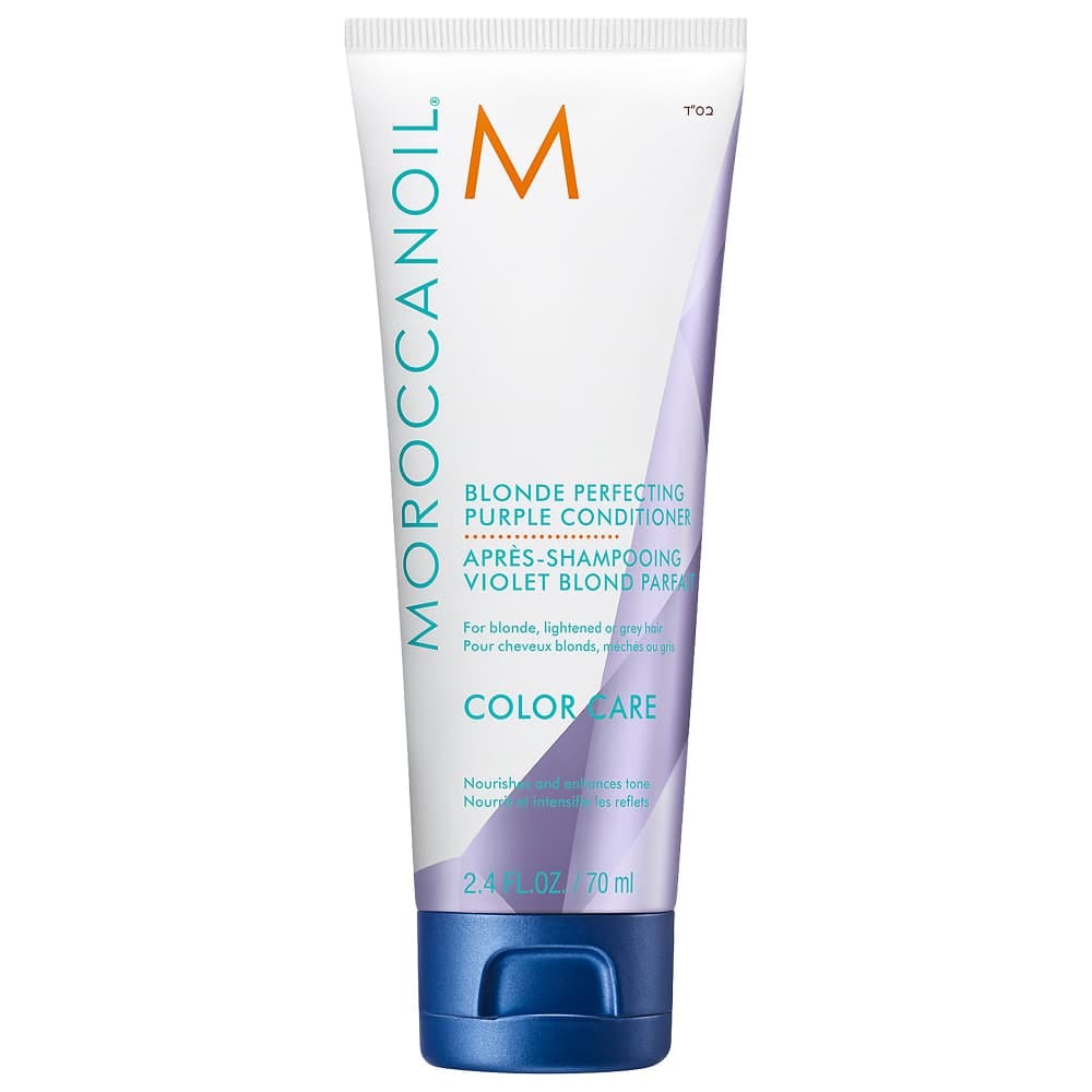 Moroccanoil Тонирующий кондиционер с фиолетовым пигментом Blonde Perfecting Purple Conditioner