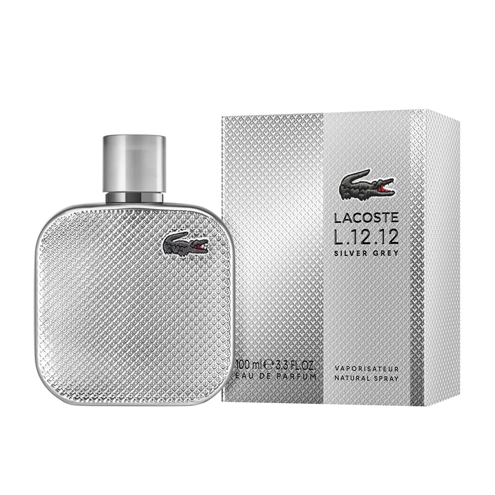LACOSTE Парфюмерная вода для мужчин L.12.12 SILVER GREY