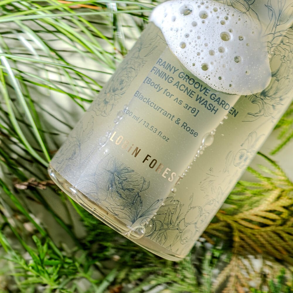 Гель для душа успокаивающий, очищающий для проблемной кожи Login Forest Rainy Groove Garden Fining Acne Wash, 400 мл - фото 2