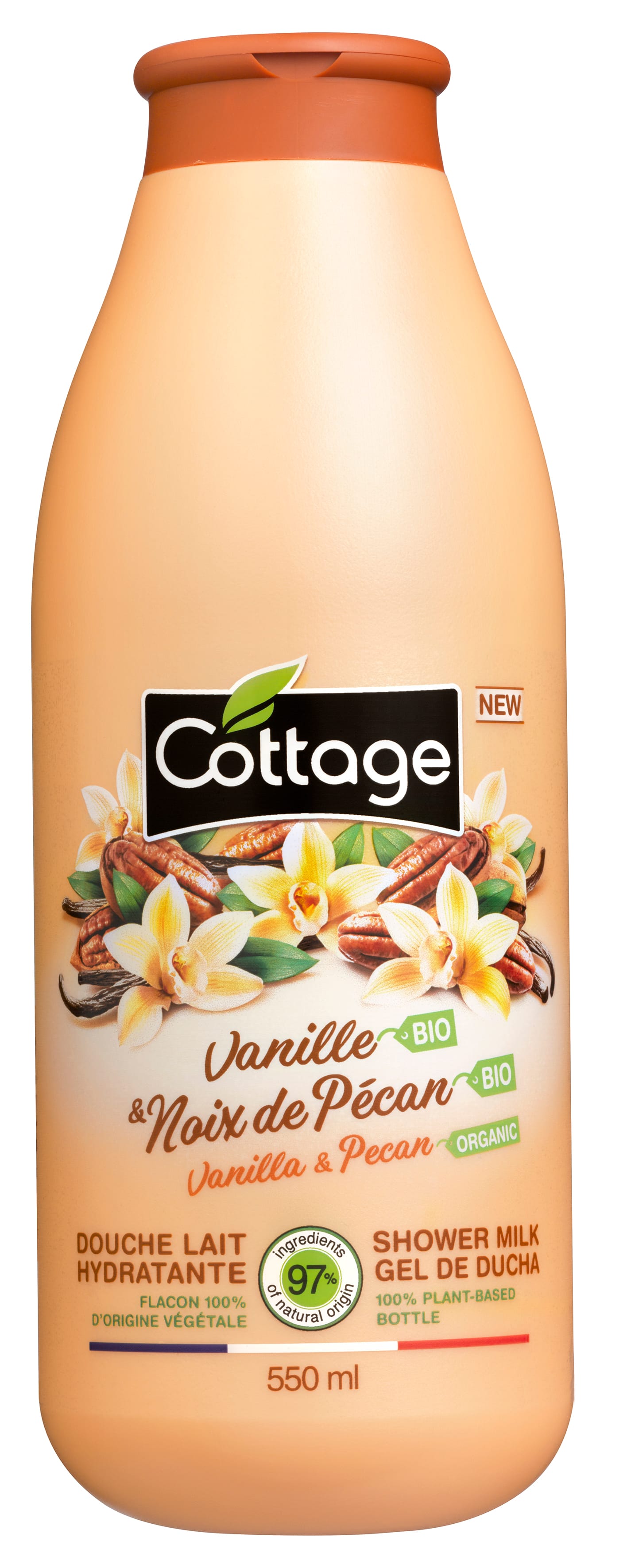 Молочко для душа Vanilla & Pecan / Shower Milk, 550 мл
