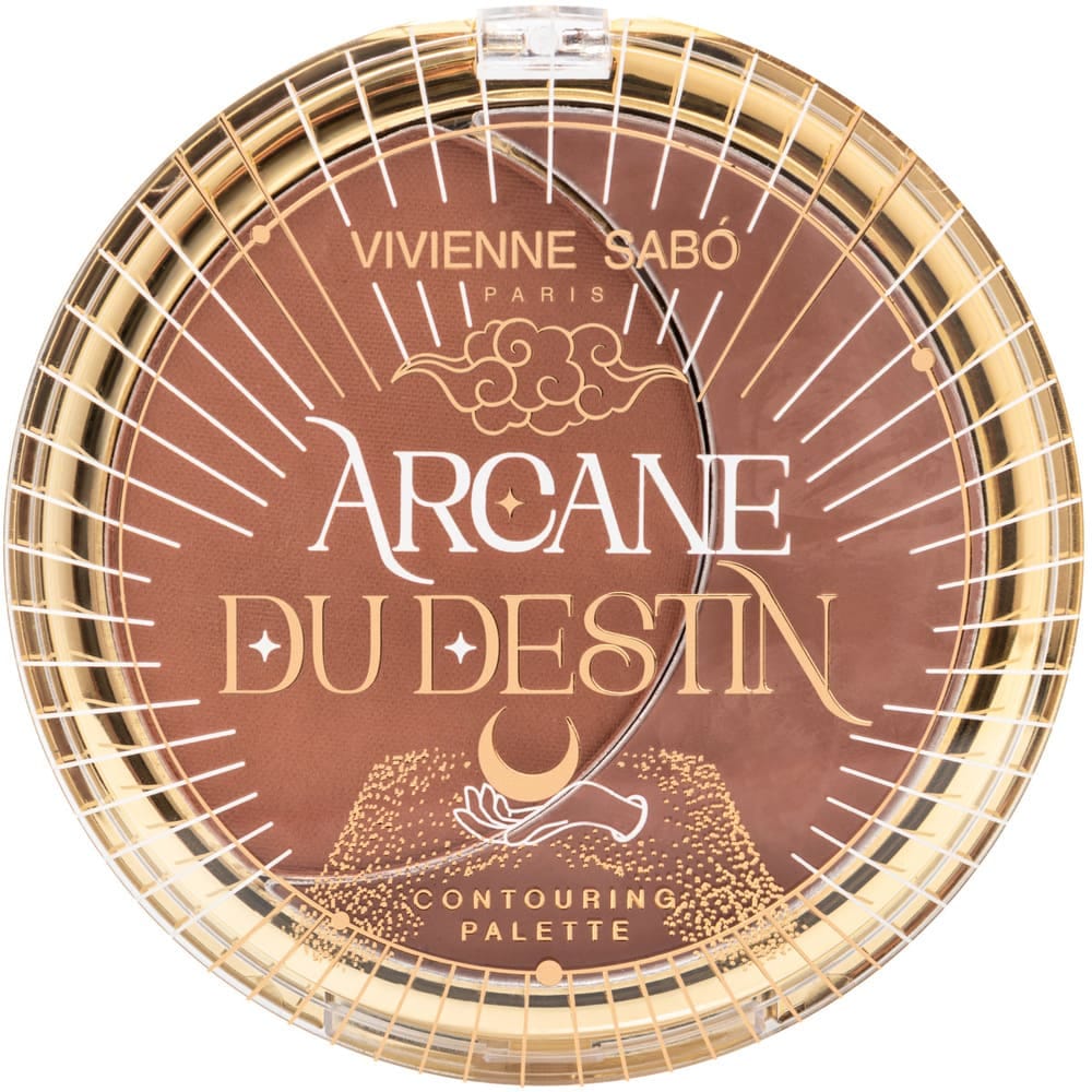 Палетка для контуринга Arcane Du Destin, тон 01- Коричневый, 2,8 гр - фото 3