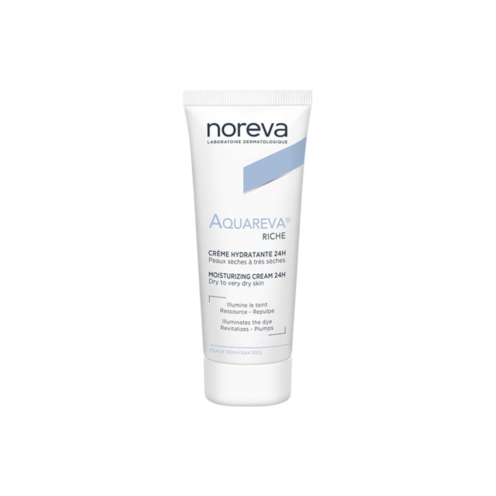 Увлажняющий крем для лица 24 ч, насыщенная текстура Aquareva Moisturizing Cream Riche, 40 мл