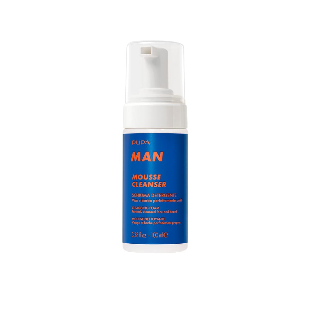 Мусс для лица и бороды мужской очищающий Man Mousse Cleanser, 100 мл