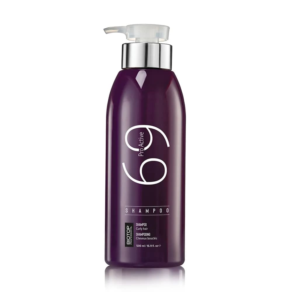 Шампунь для кудрявых волос Biotop Professional 69 Pro Active Shampoo, 500 мл.