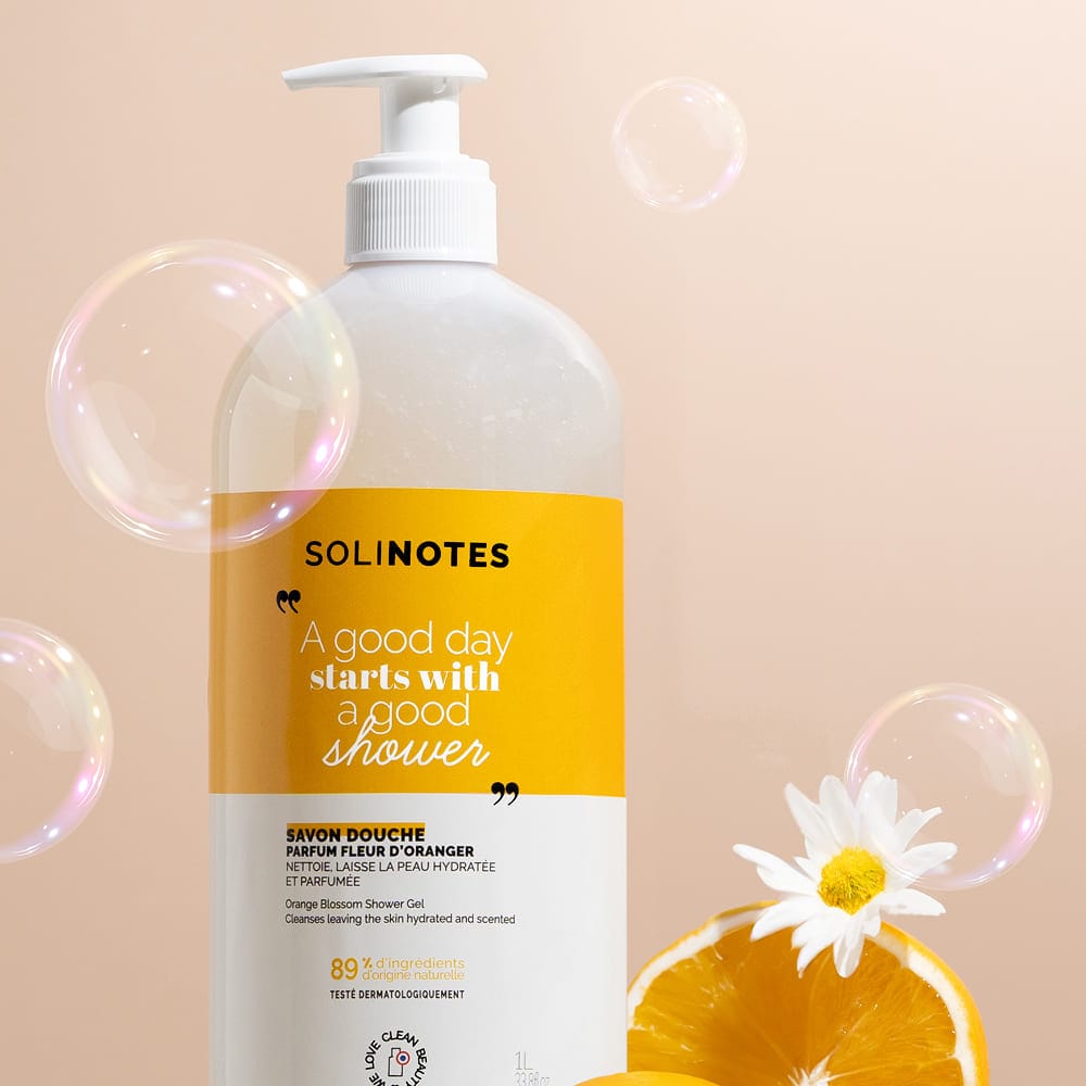 Гель для душа с ароматом цветков апельсина Solinotes Orange Blossom Shower Gel, 1л - фото 2