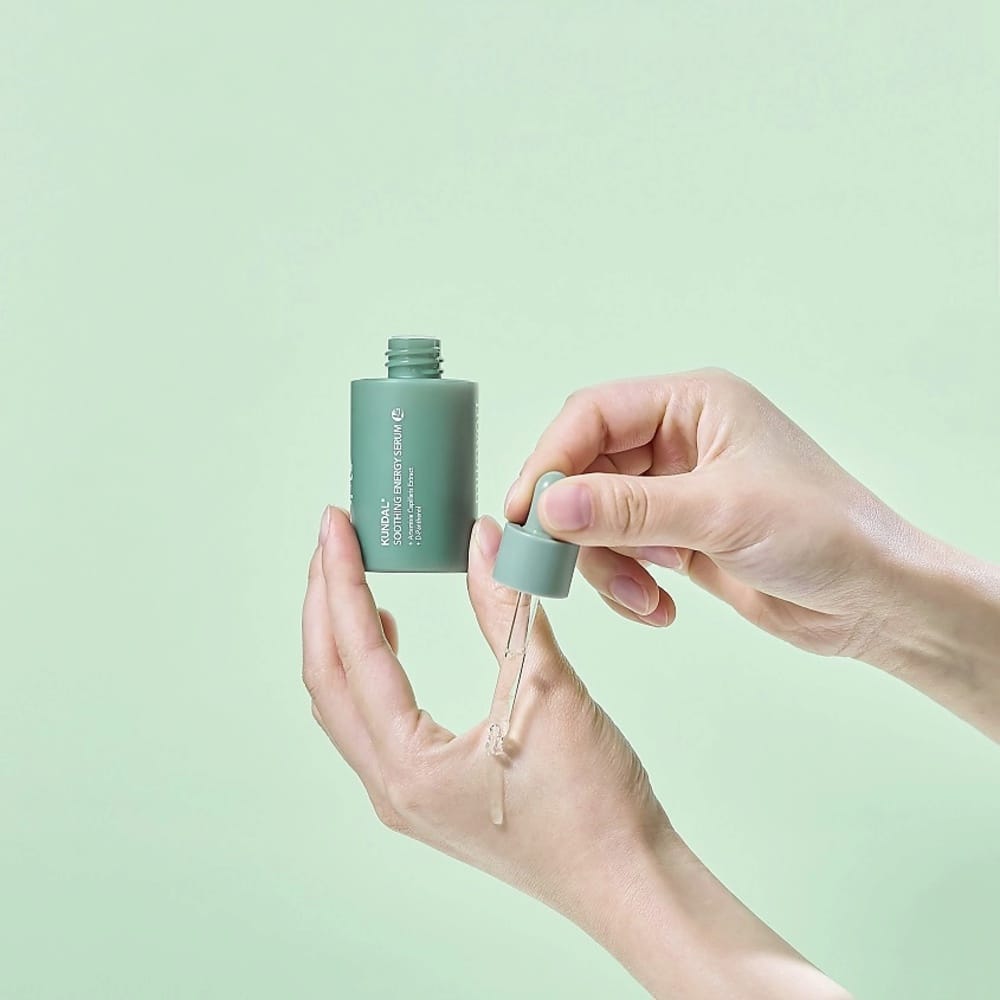 Успокаивающая, увлажняющая сыворотка для сияния кожи лица Kundal Mugwort Soothing Energy Serum, 30 мл - фото 3
