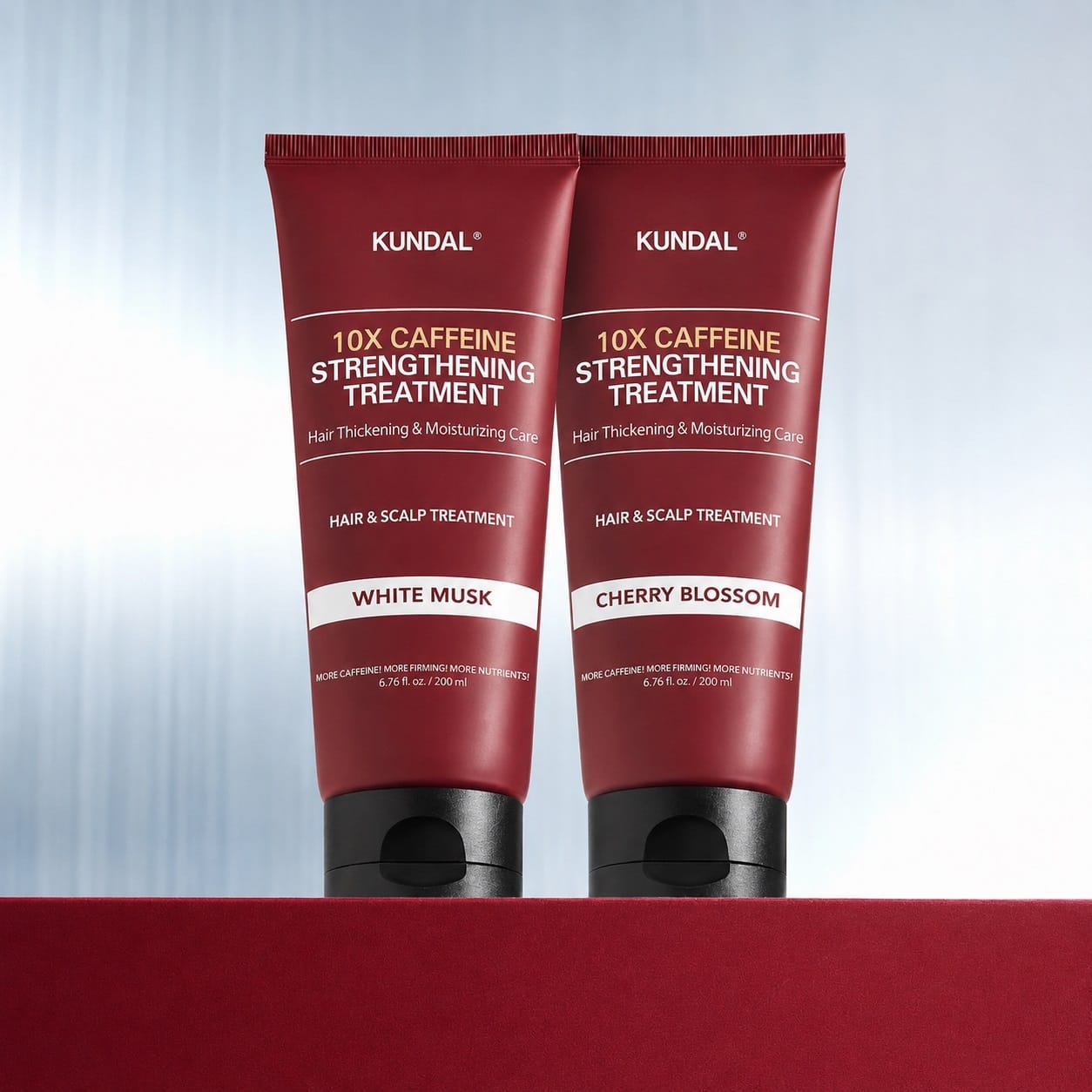 Бальзам для волос и кожи головы укрепляющий 10X Caffeine Strengthening Treatment White Musk, 200 мл - фото 3