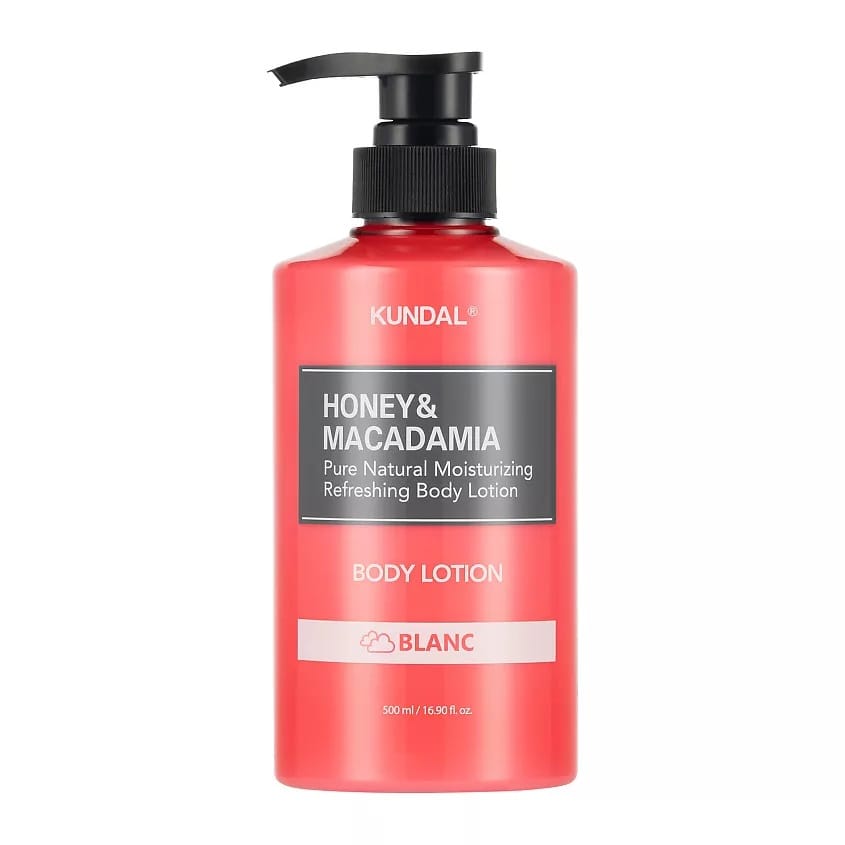 Лосьон для тела KUNDAL HONEY & MACADAMIA PURE BODY LOTION BLANC, 500 мл