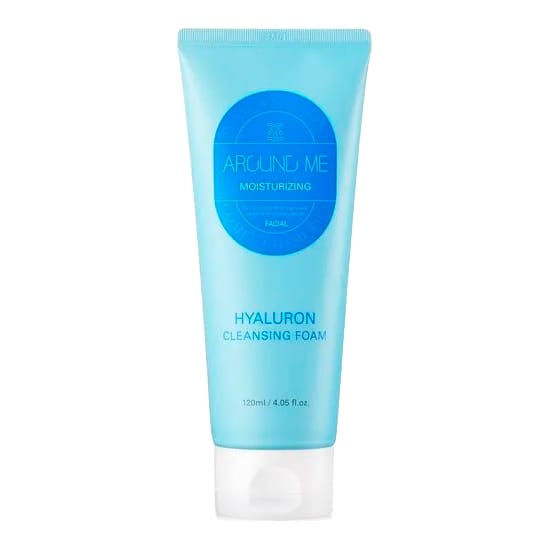 Увлажняющая пенка для умывания Around Me Moisturizing Hyaluron Cleansing Foam, 120 мл