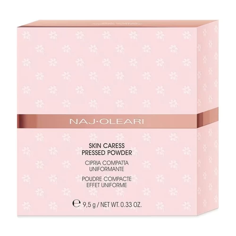 Матирующая компактная пудра NAJ-OLEARI SKIN CARESS PRESSED POWDER - фото 4